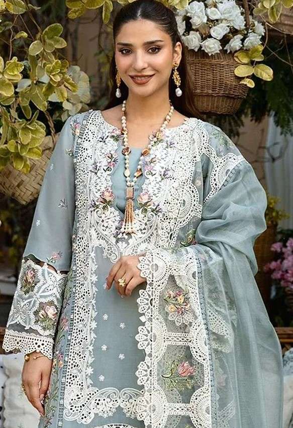 OMBRE PREMIUM VOL-4 Design No - 1733 by MEHBOOB TEX